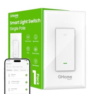 Smart WiFi Light Switch for Alexa and Google Home