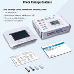 Digital Thermostat with Humidity Monitor and LCD Display