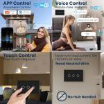 LOUYSGEN Smart Light Switch with APP Control