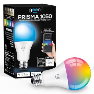Geeni PRISMA 1050 Wi-Fi Dimmable LED Bulb