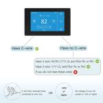 MoesGo WiFi Smart Thermostat with Remote Sensor