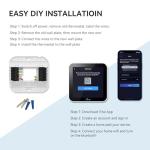 Smart WiFi Thermostat with Color Screen, App Control