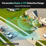 5MP Wireless Video Doorbell with AI Detection