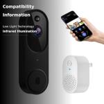 GridTera Wireless Smart Video Doorbell Camera