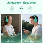 MIDOLA Bluetooth Over-Ear Headphones with Microphone