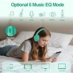 MIDOLA Bluetooth Over-Ear Headphones with Microphone