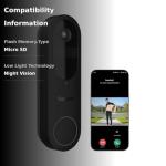Reolink 2K Battery-Powered Video Doorbell Camera