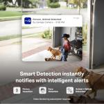 myQ Smart Garage Security Camera – 1080p HD Video, Night Vision, Motion Detection, Magnetic, Wi-Fi, Two-Way Audio, Smartphone Control