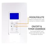 GE SunSmart Programmable In-Wall Timer Switch