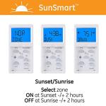 GE SunSmart Programmable In-Wall Timer Switch