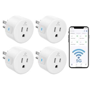 Eightree WiFi Smart Plug Compatible with Alexa & Google Home