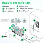 Rebuff Reality 7-Port USB Hub with Smart Charging