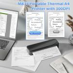 Portable Wireless Label Printer - Phomemo M833 Upgrade