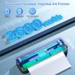 Portable Wireless Label Printer - Phomemo M833 Upgrade