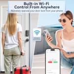 Ulecoce Smart Keyless Door Lock & Handle Set