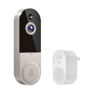 BoomChill 1080p Wireless AI Video Doorbell Camera