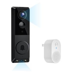 BoomChill Wireless Security Video Doorbell with Cameras