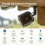 Arlo Pro 5S 2K Wireless Spotlight Camera 2-Pack