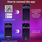 Smart RGB Outdoor LED Flood Light with App Control