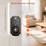 Smart Keyless Entry Lock with Camera and App