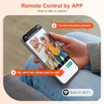 Smart Keyless Entry Lock with Camera and App