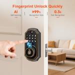 Smart Keyless Entry Lock with Camera and App