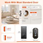 Smart Keyless Entry Lock with Camera and App