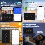 LOUYSGEN Smart Light Switch with APP Control