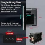 LOUYSGEN Smart Light Switch with APP Control