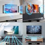 Assistrust 80W Bluetooth Sound Bar for Smart TV