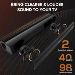 Saiyin 17-Inch Bluetooth Sound Bar for Smart TVs