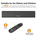 Wohome 2.1 Sound Bar with Built-in Subwoofer