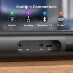 Assistrust 80W Bluetooth Sound Bar for Smart TVs