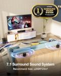 ULTIMEA 7.1ch Sound Bar with Subwoofer and App Control