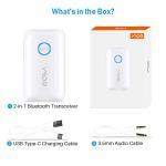 YMOO Bluetooth 5.3 Audio Adapter with Long Range