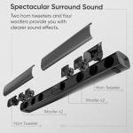 WebsLand 80W Smart TV Sound Bar with Surround Sound