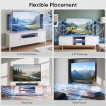 WebsLand 80W Smart TV Sound Bar with Surround Sound