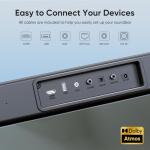 GEOYEAO 200W Dolby Atmos Soundbar with Subwoofer