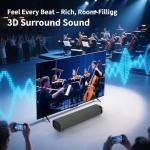 Smart Home Soundbar for Immersive Audio Experience