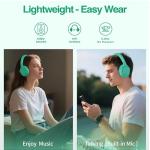 MIDOLA Bluetooth Over-Ear Headphones with Microphone