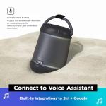 iHome iBT158 Smart Bluetooth Speaker - with Color Changing LED Lights - Perfect Portable Audio Device for Parties, Outdoors, and Other Events