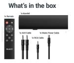 Majority Bluetooth Sound Bar for Smart TVs 50W