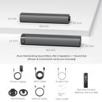 Bluetooth Sound Bar for Smart TVs and Gaming
