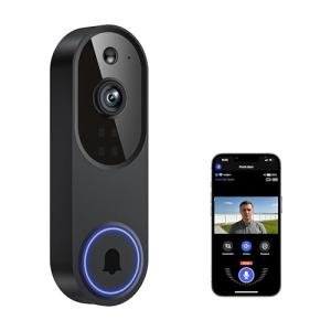 Guggre 1080P Wireless Video Doorbell with AI Detection