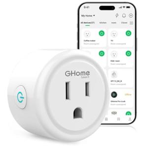 GHome WiFi Smart Plug for Alexa and Google Home