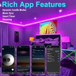 TENDIST 100FT Smart Black Light LED Strip