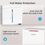 1500 Sq.ft Dehumidifier for Basement, SEAVON 21 Pint Dehumidifiers with Drain Hose for Home Large Room Bedroom Bathroom, Powerful Moisture Removal, Smart Humidity Control & Display, 24H Timer, 3 Modes