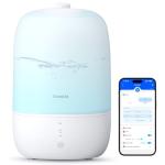 GoveeLife Smart Humidifiers for Bedroom, 3L Top Fill Cool Mist Humidifiers with Essential Oil Diffuser, Humidity Control, WiFi Air Humidifier with Night Light, for Baby, Plants, Home, Work with Alexa
