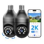 Wireless Outdoor Light Bulb Security Camera 5G/2.4G