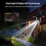 Wireless Outdoor Light Bulb Security Camera 5G/2.4G